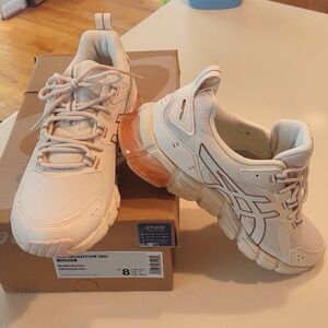 Asics Gel Quantum 180 4 Women's Sz 8 Blush White Sneakers NEW
